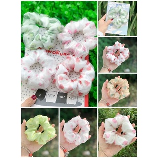 🎀🎀 (Set 2 cái) Dây cột tóc SCRUNCHIES 2 Lớp Xinh Xắn 🎀🎀