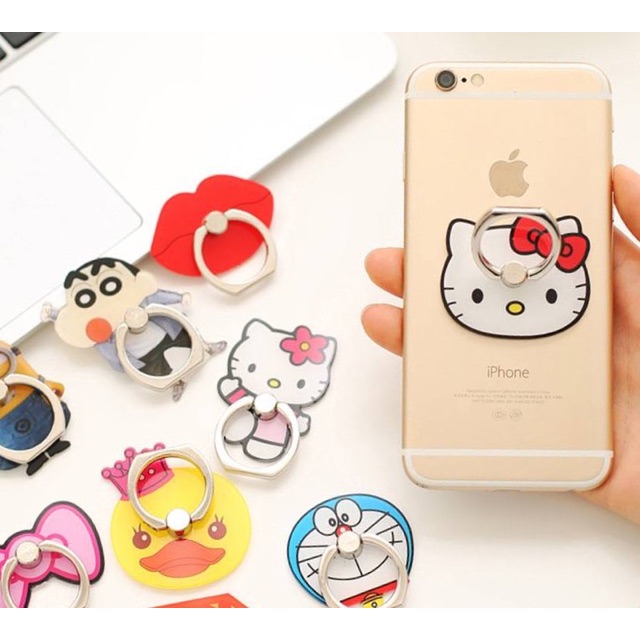 IRING NHẪN DÁN MÓC BẢO VỆ ĐIỆN THOẠI, MÁY TÍNH BẢNG - Thái Lan