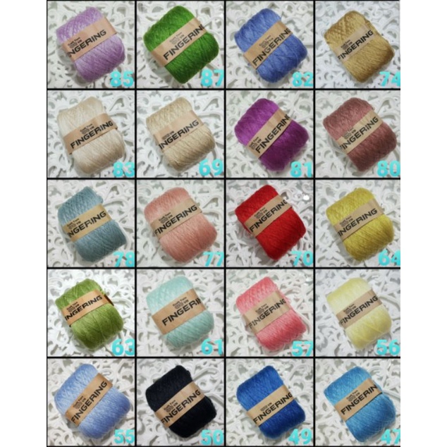 Fingering cotton bóng chập 4 đan móc áo váy bikini