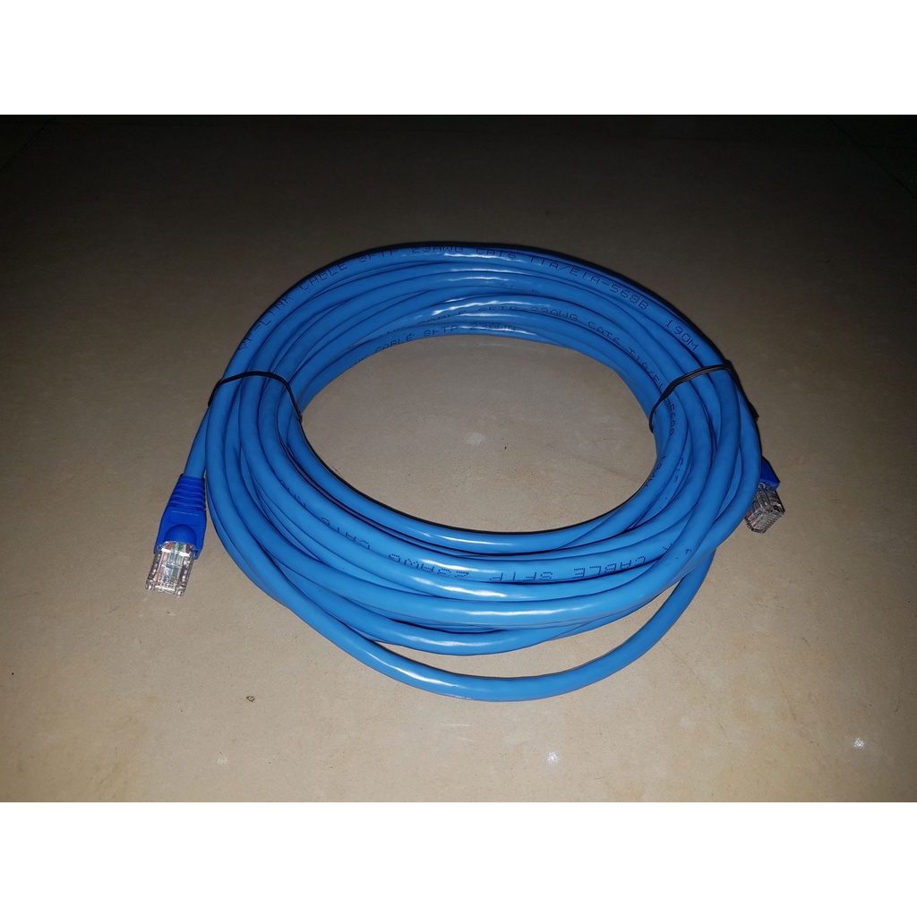 Dây Mạng VSP Cat6 SFTP bấm sẵn 2 đầu dài 100m 110m 120m - dùng được ngoài trời