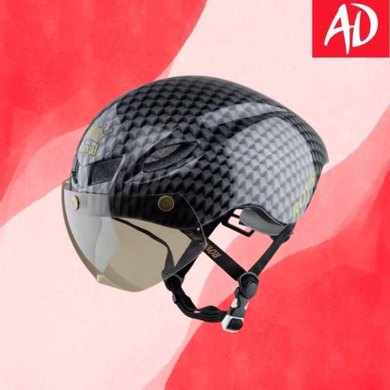 Mũ bảo hiểm xe đạp Royal md16 - Roc r16 r18 có kính hít giống poc 01 falcon