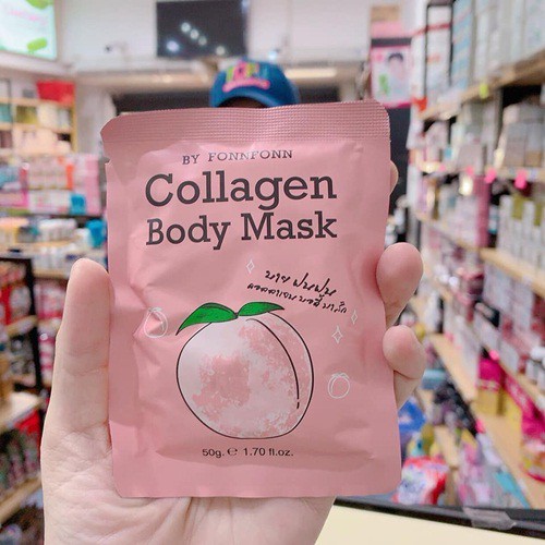 Ủ trắng đào collagen body chính hãng thái lan