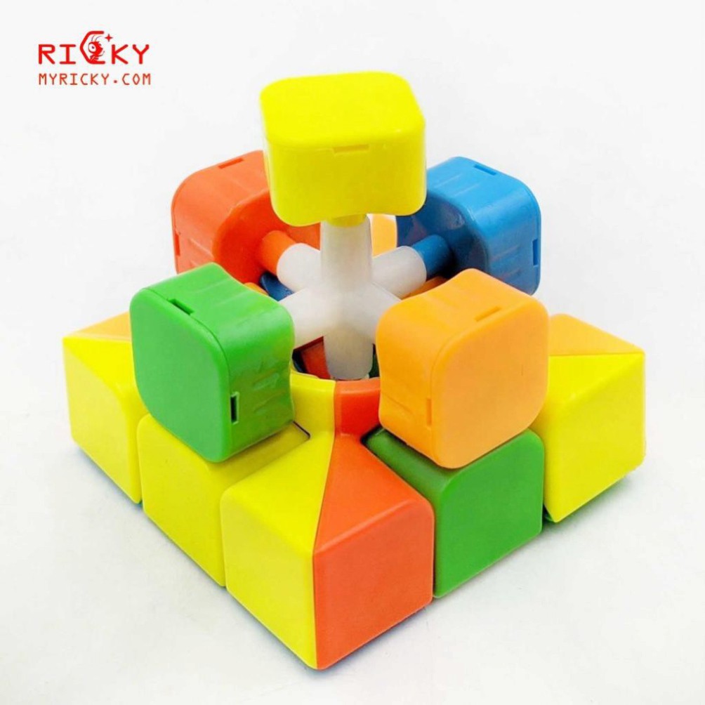 Đồ chơi Rubik MAGIC CUBE 3x3x3 - Rubik Bẻ Góc Cực Tốt - Trơn Mượt - Nhanh