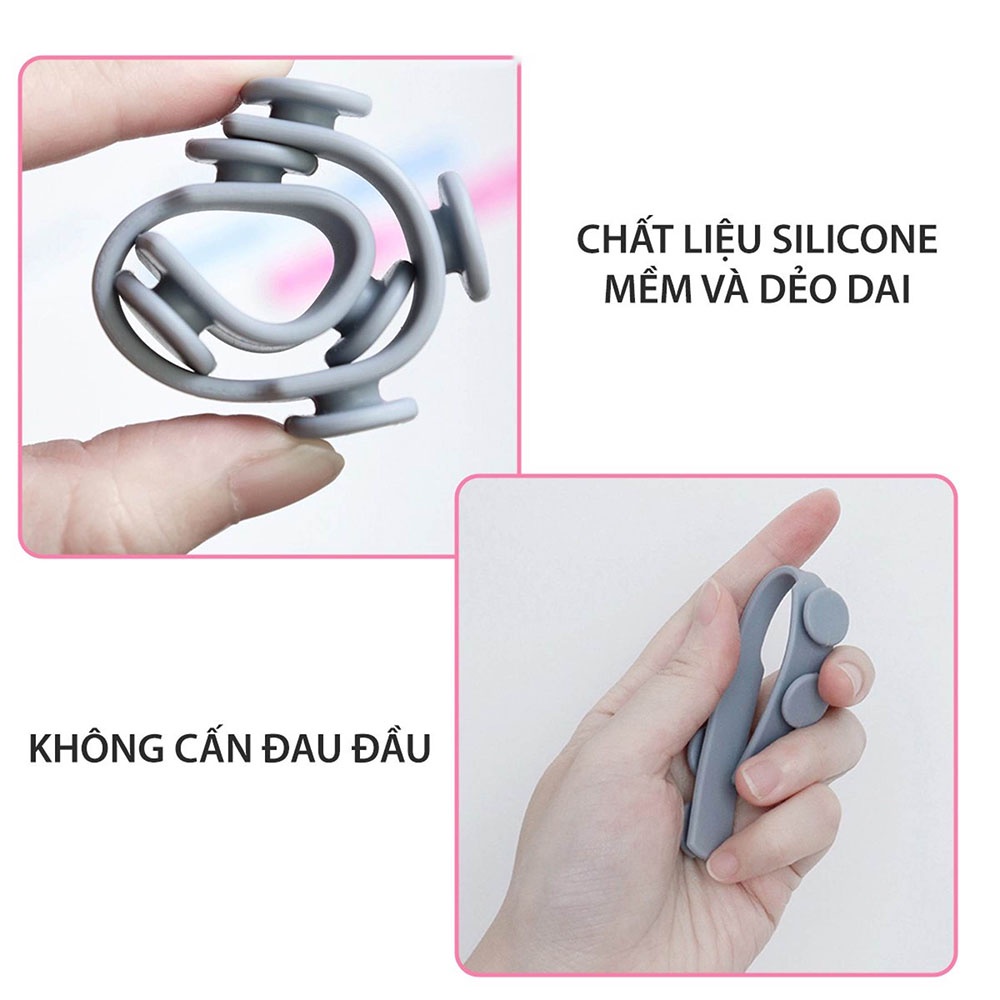 Dây đeo khẩu trang silicone chống đau tai 3 nấc điều chỉnh Micado