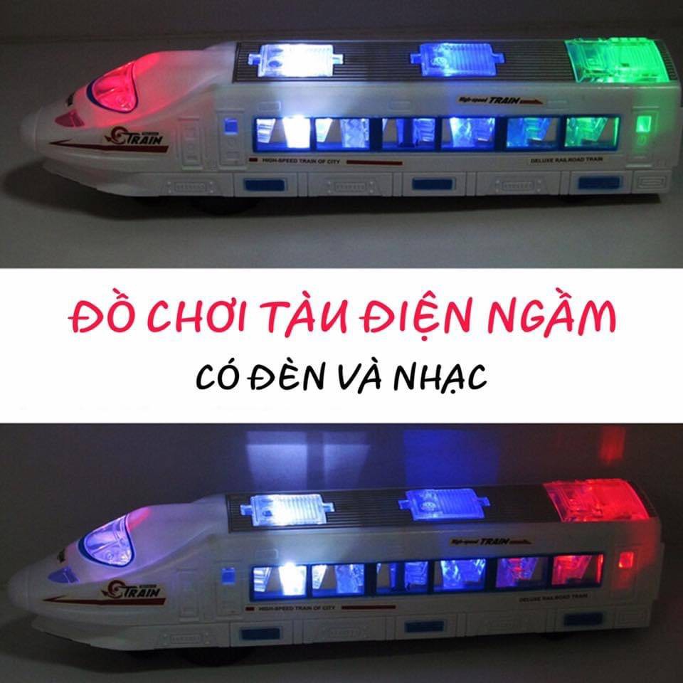 ĐỒ CHƠI TÀU ĐIỆN NGẦM CÓ NHẠC VÀ ĐÈN