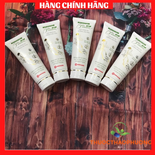 Sữa rửa mặt Bảo Xuân làm sáng da chống lão hóa ngăn nếp nhăn giữ ẩm không gây kích ứng chiết xuất thảo dược quý tuýp100g