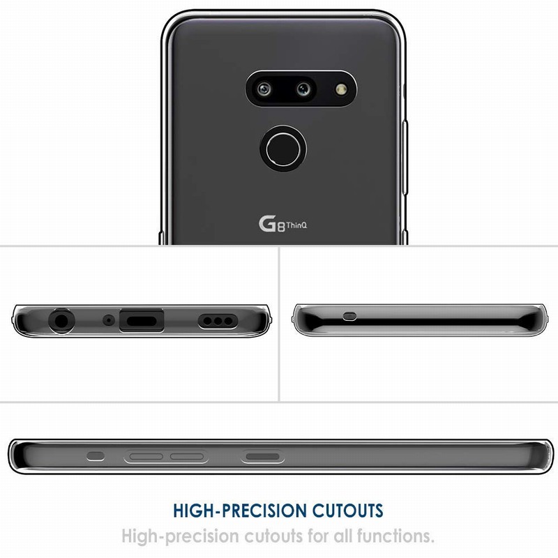 Ốp Điện Thoại Tpu Mềm Trong Suốt Chống Sốc Cho Lg G8 Thinq G7 G6 V50 Thinq V40 V30 K8 K10 2018