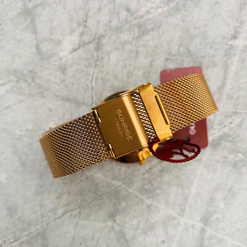 Đồng hồ Sunrise nam chính hãng Nhật Bản M1237A.RG - kính saphire chống trầy - chống