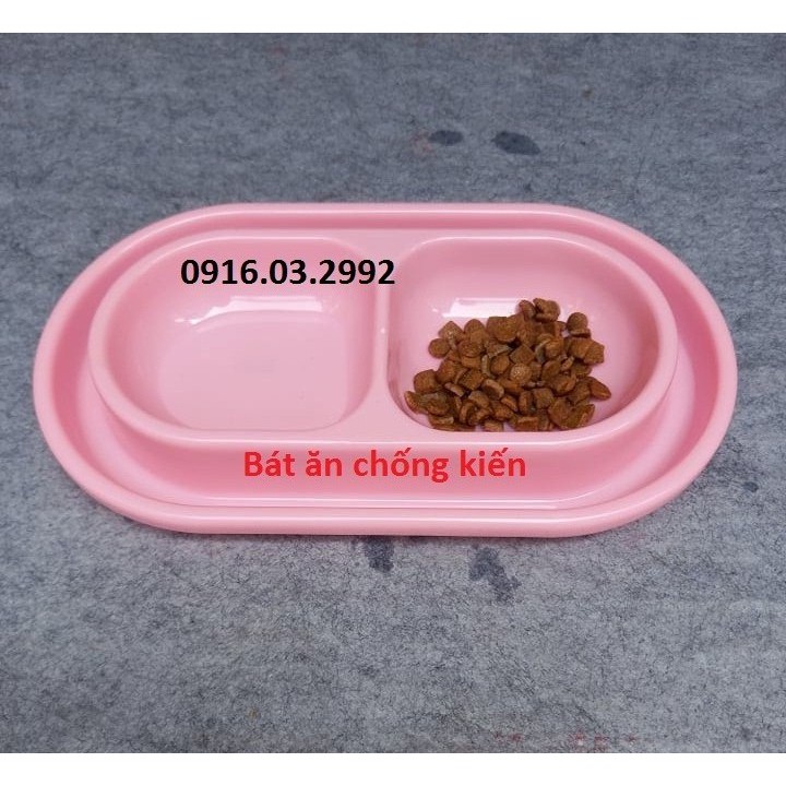 Bát ăn chống kiến - Bát ăn cho chó mèo