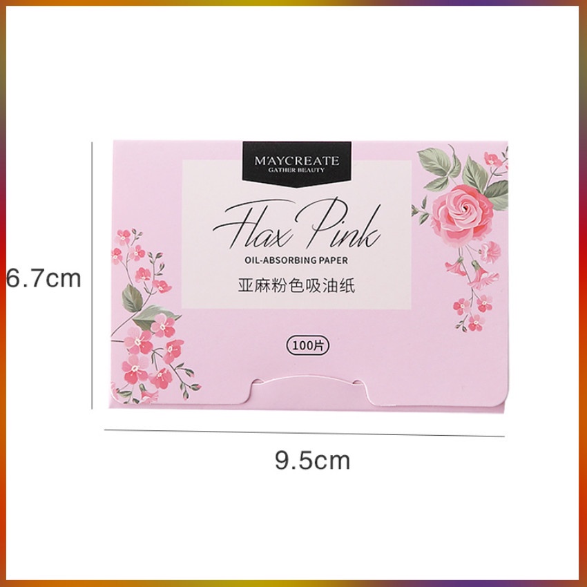 [Giá hủy diệt] Giấy thấm dầu Maycreate gói 100 tờ