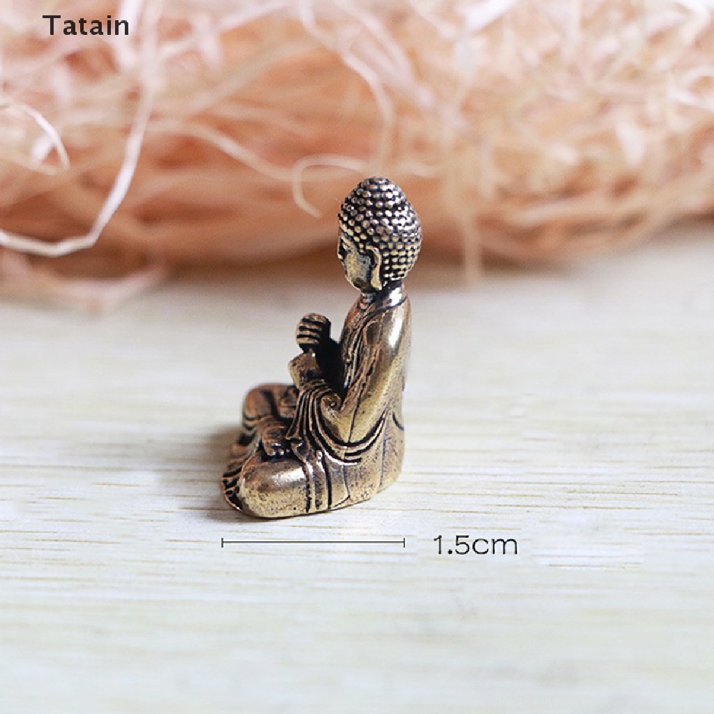 Tượng Phật shakyamuni mini bằng đồng nguyên chất trang trí nhà cửa