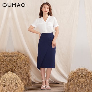 Váy tà đắp 4 nút va1023 gumac