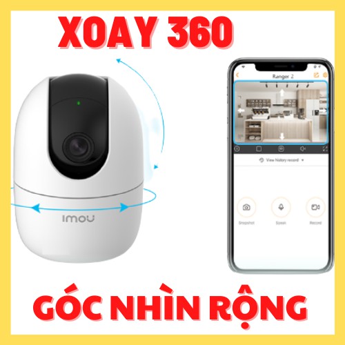 Camera ip 360 độ Imou Ranger 2 (A22EP) 1080P |Trùm Giá Rẻ | BigBuy360 - bigbuy360.vn