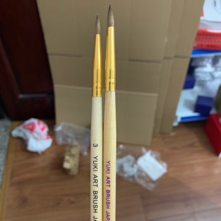 CỌ YUKI TRÒN ĐẮP HOA - CHUẨN LOẠI 1 -FORM TRÒN-100% lông chồn