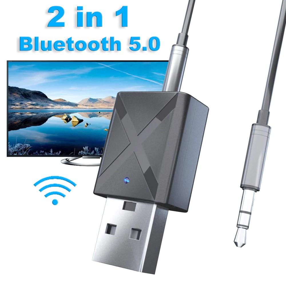 Giắc chuyển không dây Bluetooth 5.0 USB 3.5 Mm