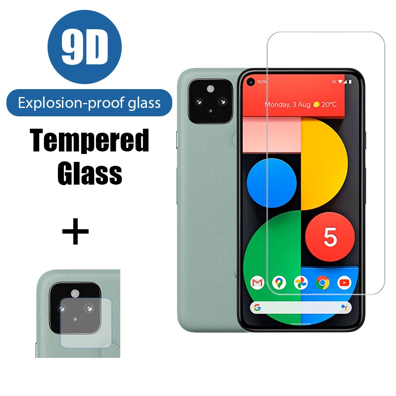 Kính Cường Lực Google Pixel 4 Bảo Vệ Camera 2 Trong 1 Cho Google Pixel 5 Google Pixel 6a 6 5 5a 4a 4 3a 3 2 XL Pro 5G