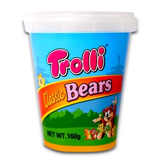 (3 loại) Kẹo dẻo Trolli hủ 160gr