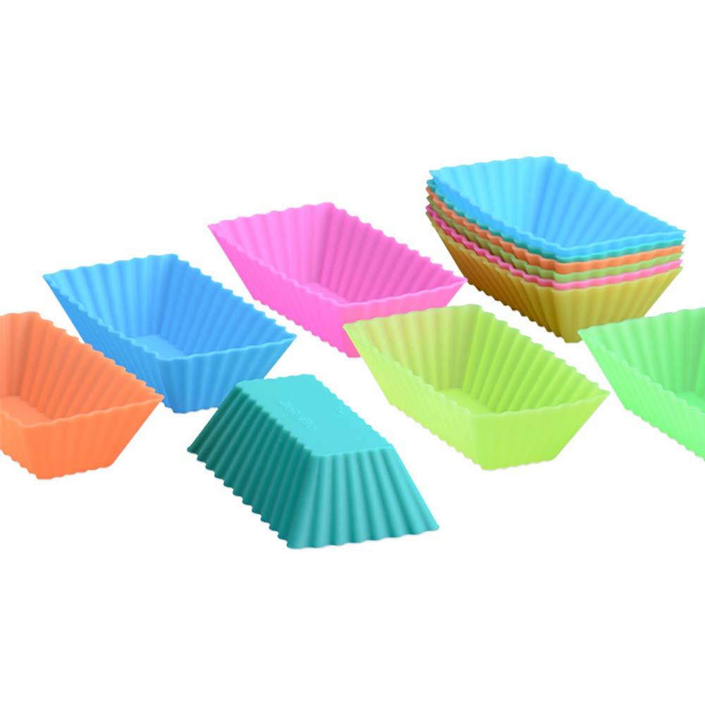 Khuôn Silicone Làm Bánh Hình Chữ Nhật Tiện Dụng