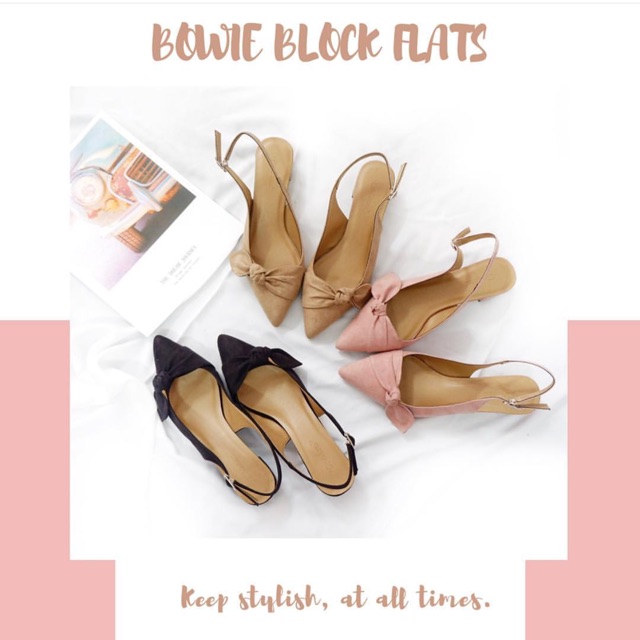 [ Freeship 99k Toàn Quốc ] GIÀY NƠ SLING BACK