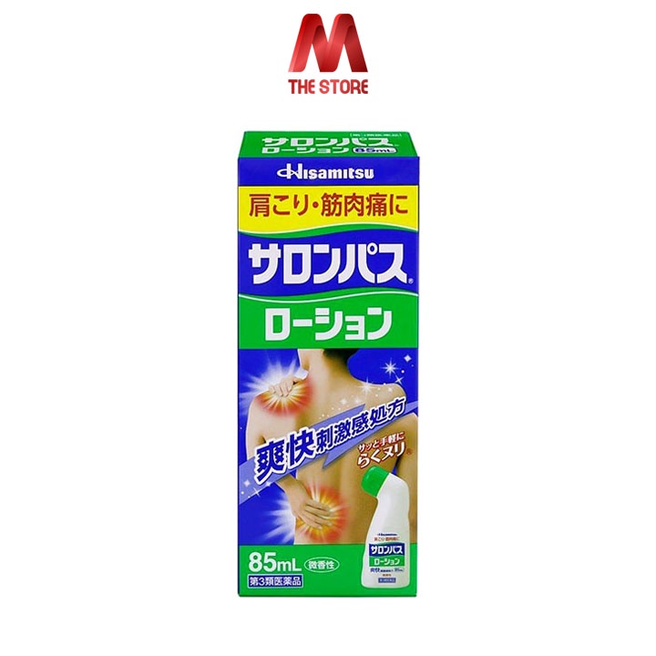 DẦU LĂN XOA BÓP SALONPAS HISAMITSU - CHAI LĂN SALONPAS GIẢM ĐAU XƯƠNG KHỚP NỘI ĐỊA NHẬT 85ML