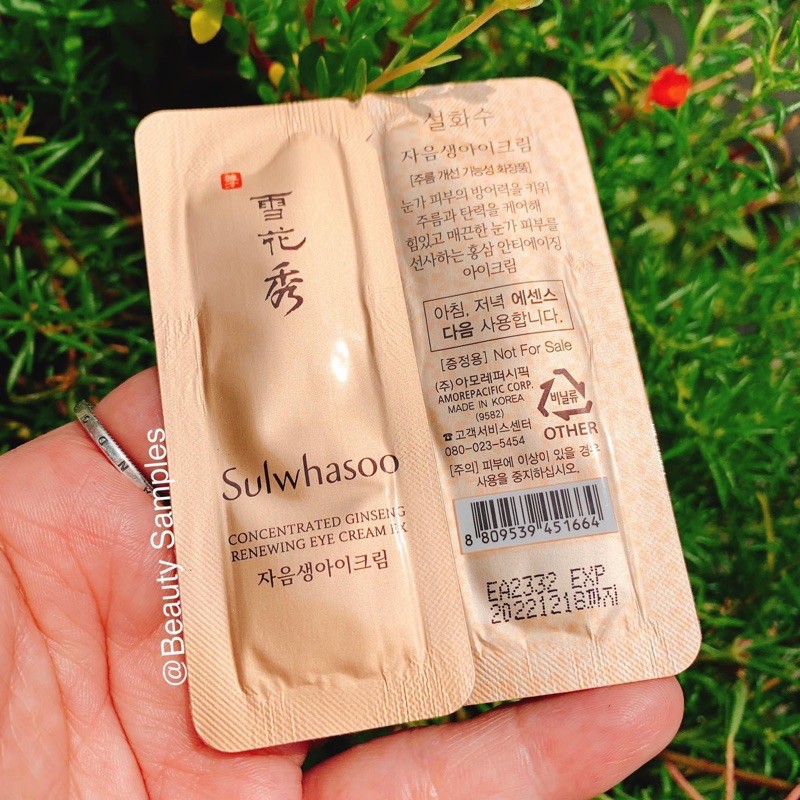 KEM MẮT SULWHASOO CONCENTRATED GINSENG RENEW EYE CREAM