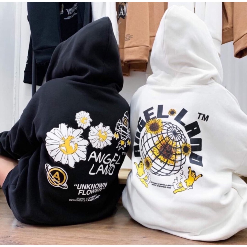 Áo khoác unisex form rộng Nỉ Ngoại AngelLand ullzang WIND | BigBuy360 - bigbuy360.vn