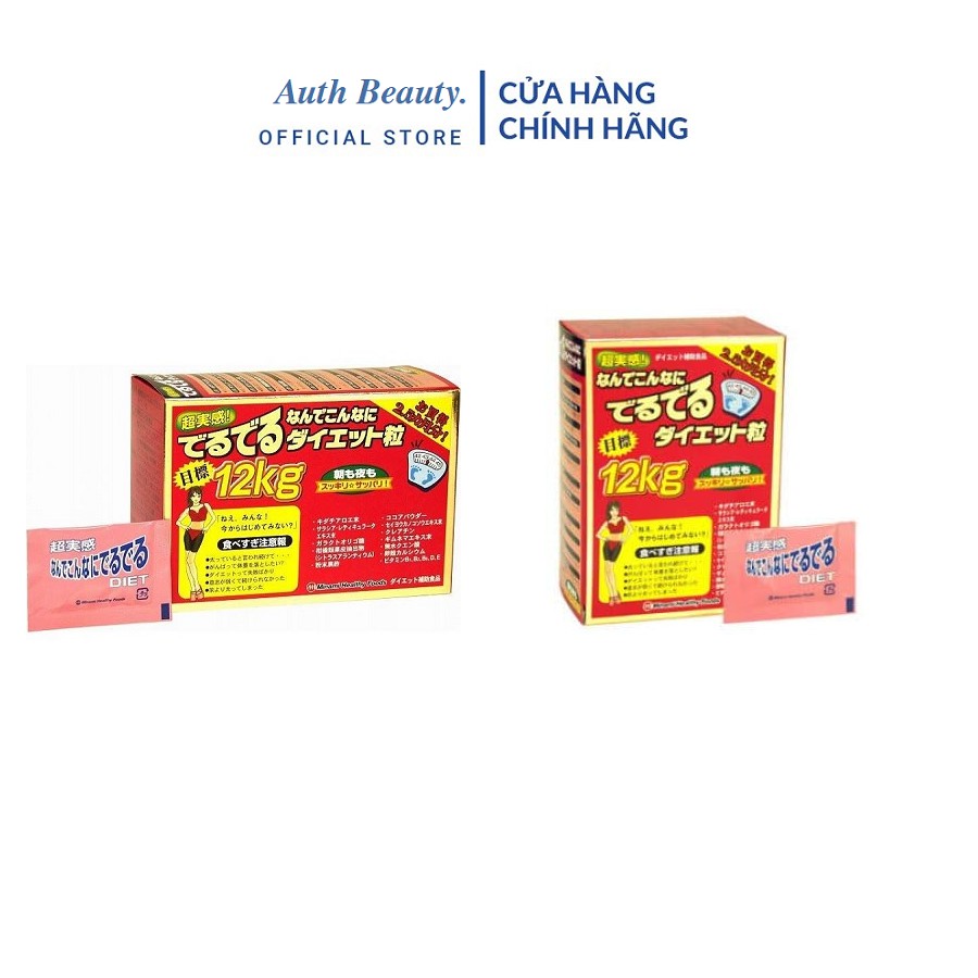 Viên uống Kendai Eat & Diet Nhật Bản giảm cân Deru Deru 12 kg, giảm cân, giảm mỡ bụng, dong dỏng gọn eo | BigBuy360 - bigbuy360.vn