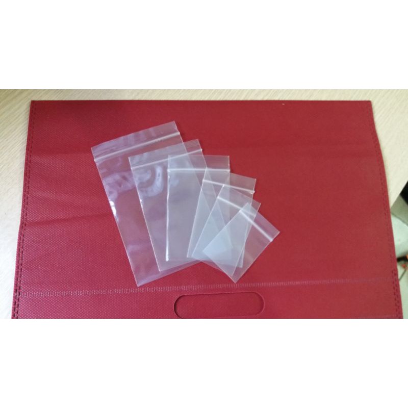 100g túi zip VIỀN TRẮNG từ size 4x5 cm - 8×10cm