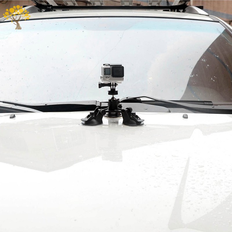 Giá đỡ máy ảnh 3 chân có giác hút gắn xe hơi cho DSLR GoPro Hero Osmo Action