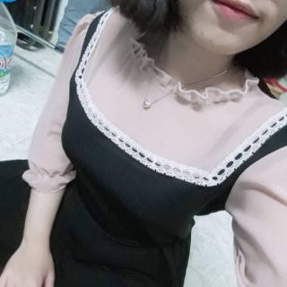 Đầm  phối lưới nữ
