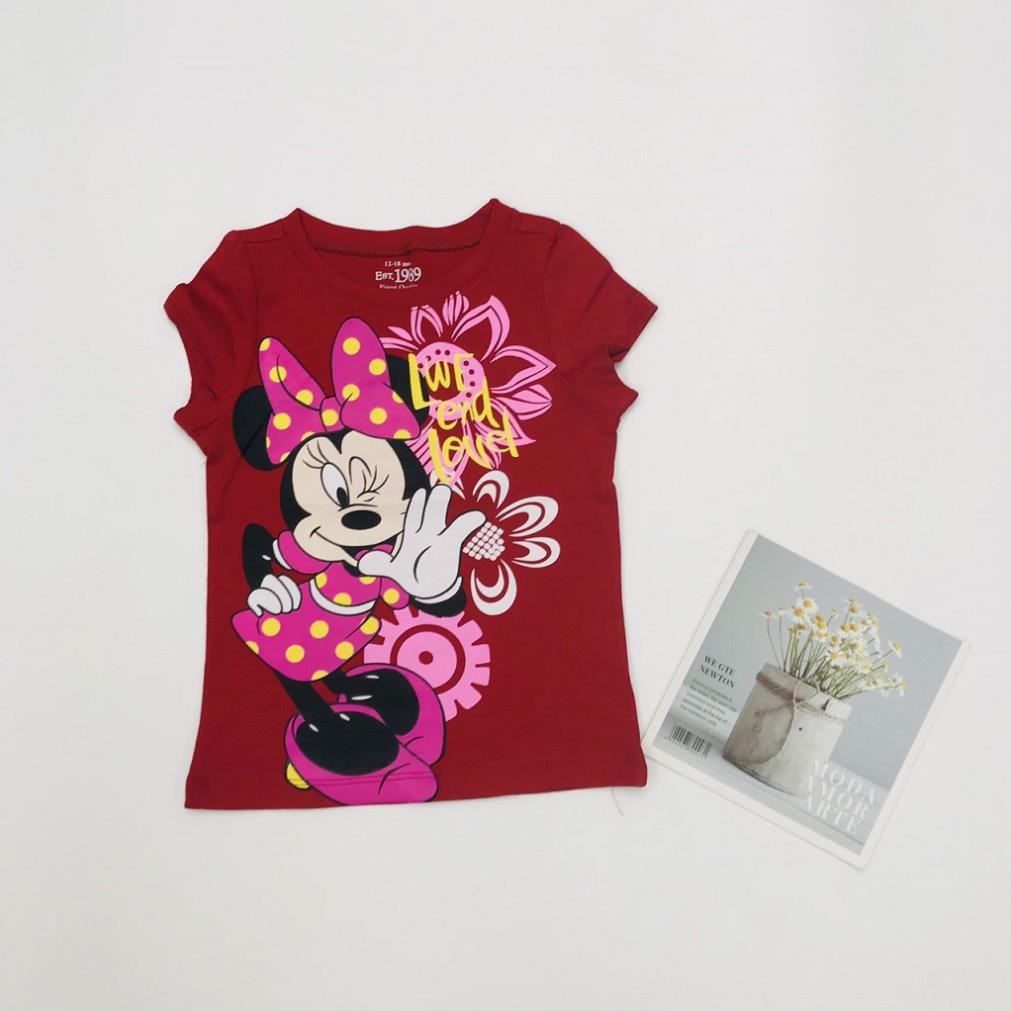 Áo thun cho bé gái, áo phông bé gái chất cotton mềm mát, size 1 - 5 tuổi - BONGKIDS