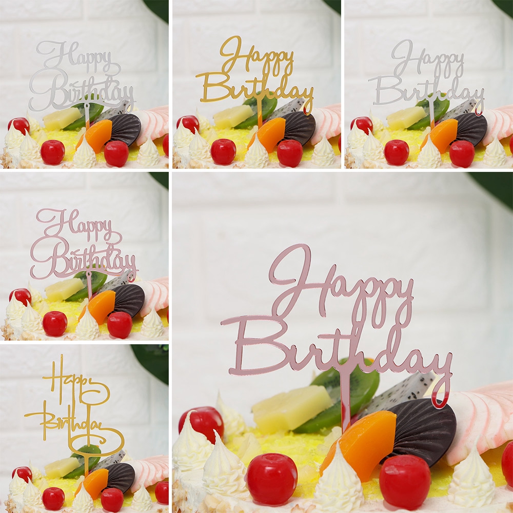 Phụ kiện cắm trang trí bánh dễ thương cho bé