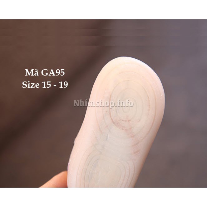 Giày Bé Gái Tập Đi Kiểu Dáng Thể Thao GA95