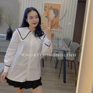 áo sơ mi bèo kiểu hàn quốc