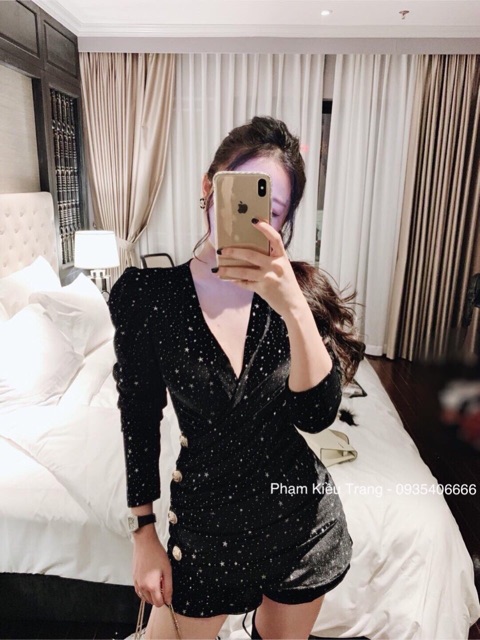 Jumpsuit nhung siêu xinhhh