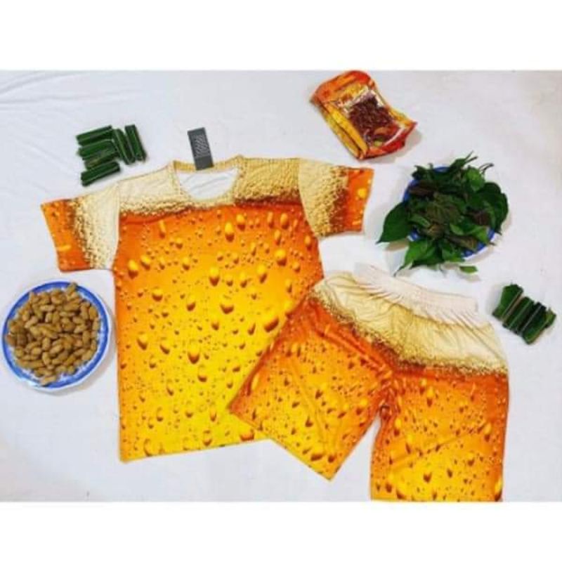 Quần áo thể thao bia vui nhộn