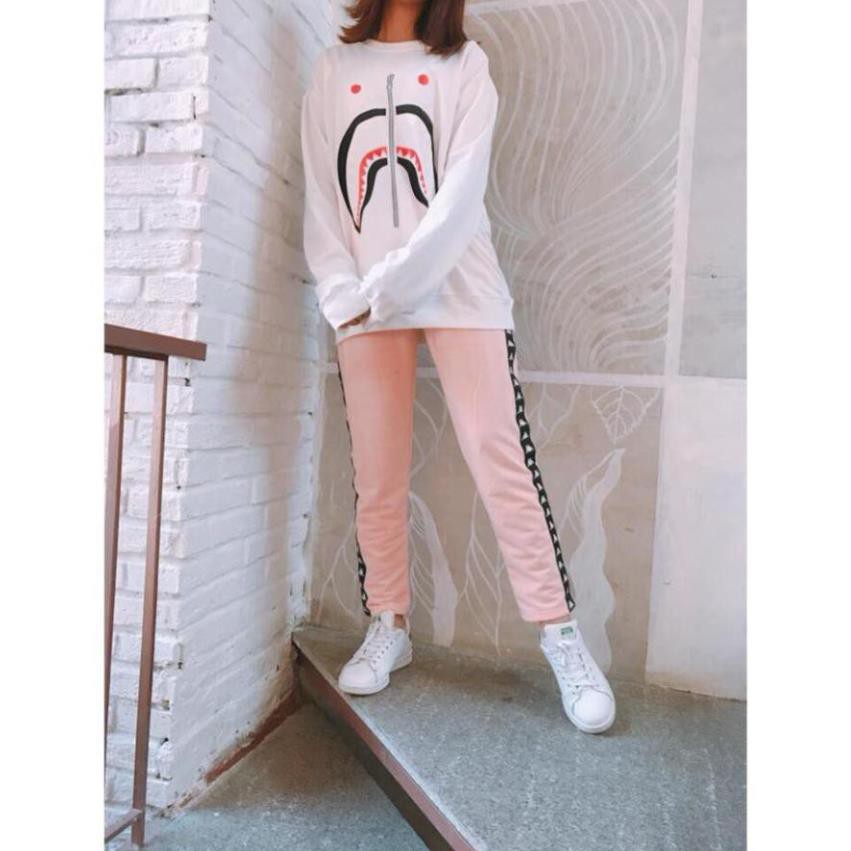 SALE- "RẺ VÔ ĐỊCH" có bigsize đến hơn 100kg vải nỉ bông dày mịn ÁO SWEATER TEE BAPE 11 CAO CẤP - LIMITED