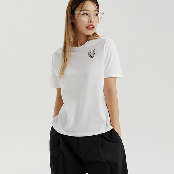 Combo 2 Áo LifeWork Big Logo hình chó tay lỡ Unisex Chính Hãng | LW225TS700