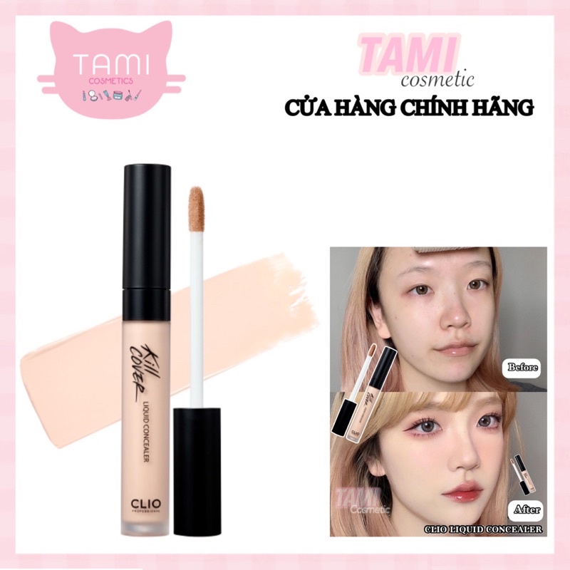 Che Khuyết Điểm Clio Kill Cover Liquid Concealer