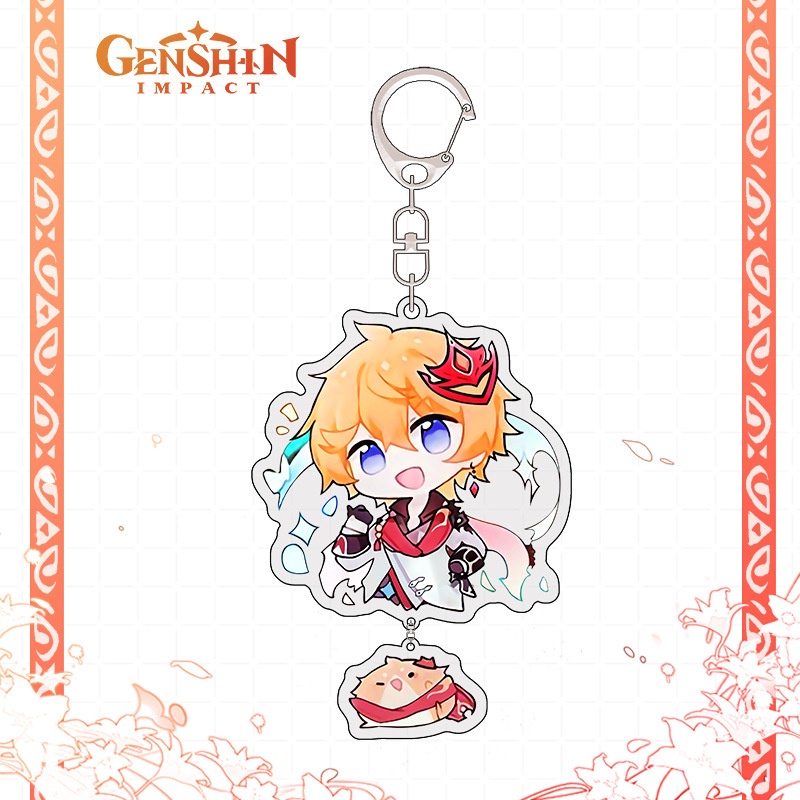 Móc Khóa Bằng Acrylic Hình Nhân Vật Hoạt Hình Dễ Thương