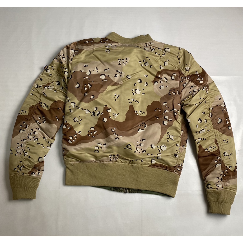 Áo Ma-1 Double camo - hàng chính hãng Alpha industries - sử dụng được 2 mặt