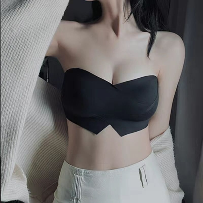 Áo Lót Nâng Ngực Không Dây Chống Trượt Thiết Kế Quyến Rũ Cho Nữ