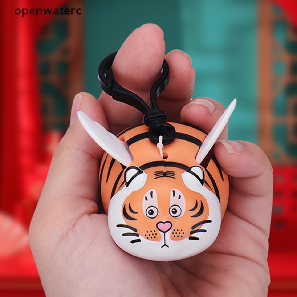 Openwaterc Panda Fat Tiger Panghu Móc Khóa Hình Đôi Cánh Bay Studio vn