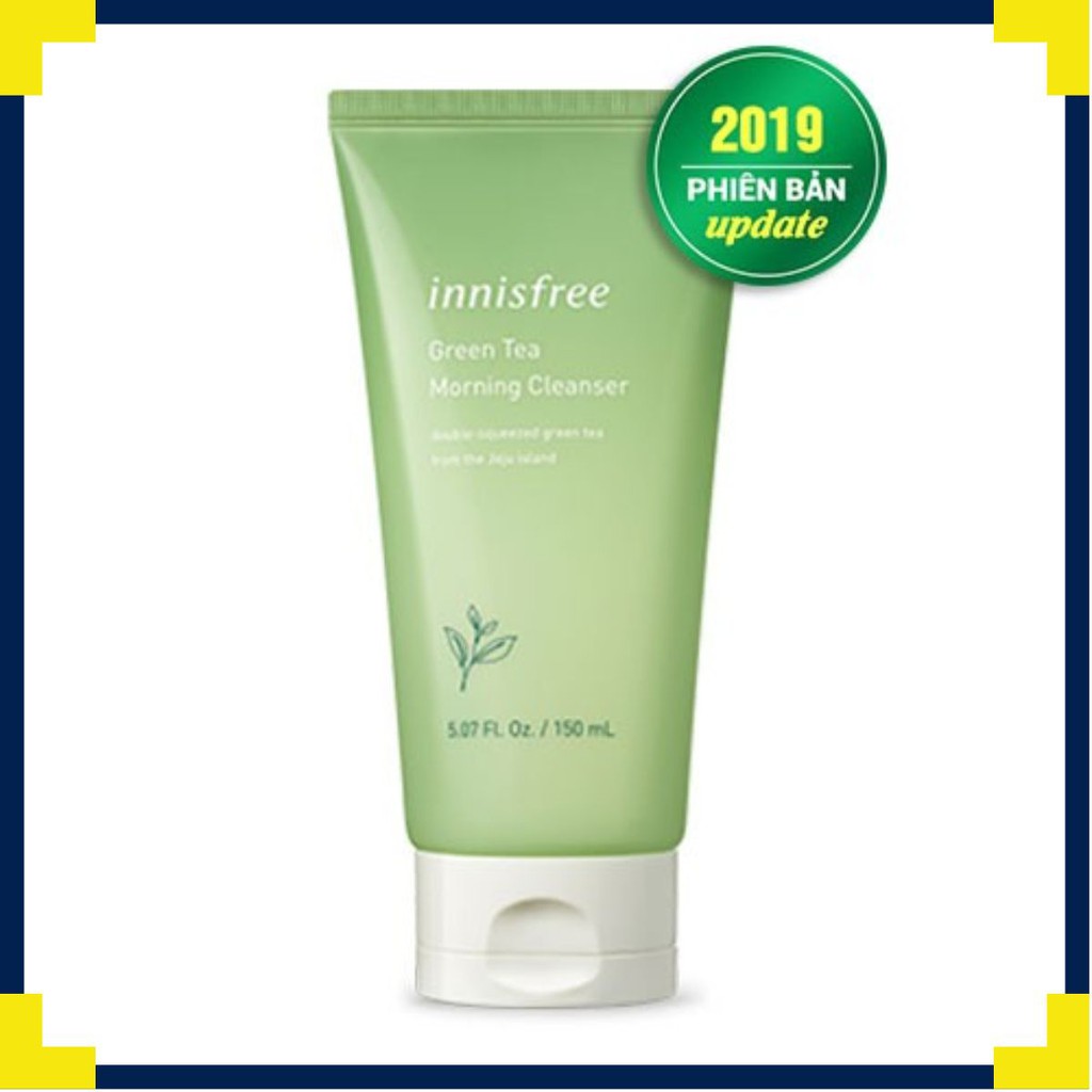 [BEAUTY CLUB] Sữa Rửa Mặt Innisfree Trà Xanh 150ml [HÀNG HIỆU]