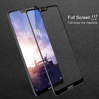 Cường lực Nokia X6 (Full viền đen)