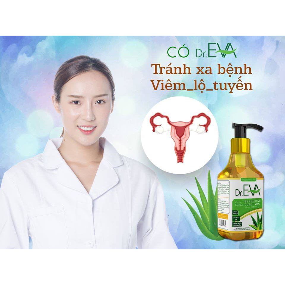 Dung Dịch Vệ Sinh DR.EVA  Nấm Ngứa, An Toàn Cho Da- Viện hàn lâm KHCNVN