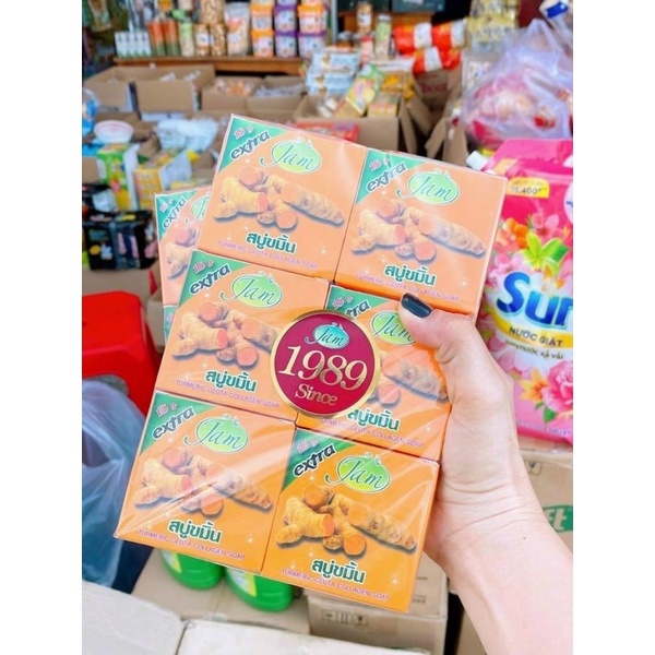Xà Phòng Jam Collagen Chiết Xuất Từ Nghệ 15G, Trắng Da, Cấp Ẩm
