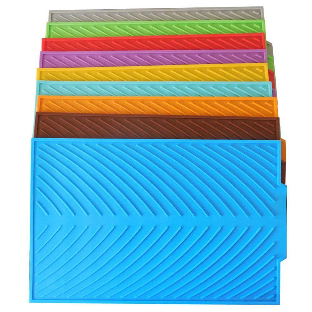 NICKOLAS Thảm Silicone Phơi Khô Chén Đĩa Ráo Nước Chống Trượt
