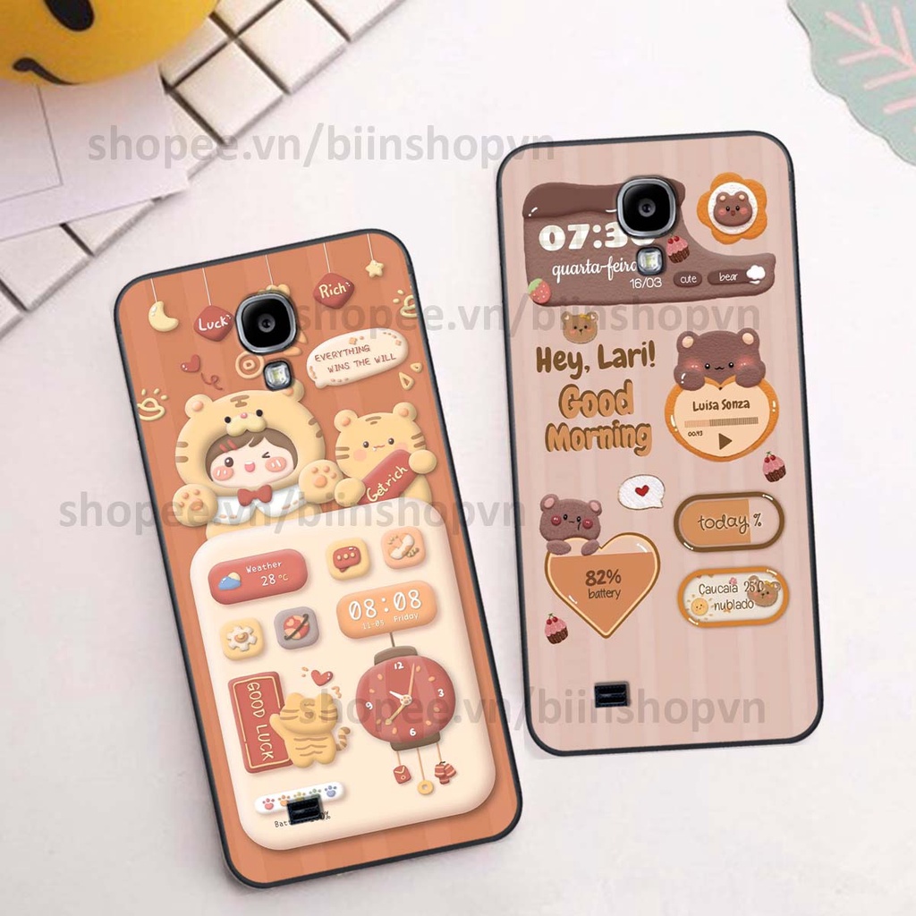Ốp Samsung S4 / S5 in 3D icon gấu nổi siêu xinh, siêu đáng yêu, cá tính phong cách