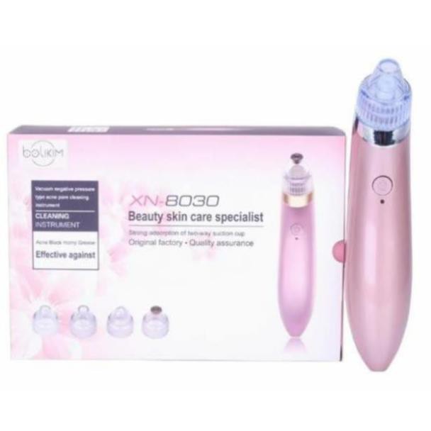 Máy hút mụn Beauty Skin care XN-8030 Tặng kèm 4 đầu hút V2S